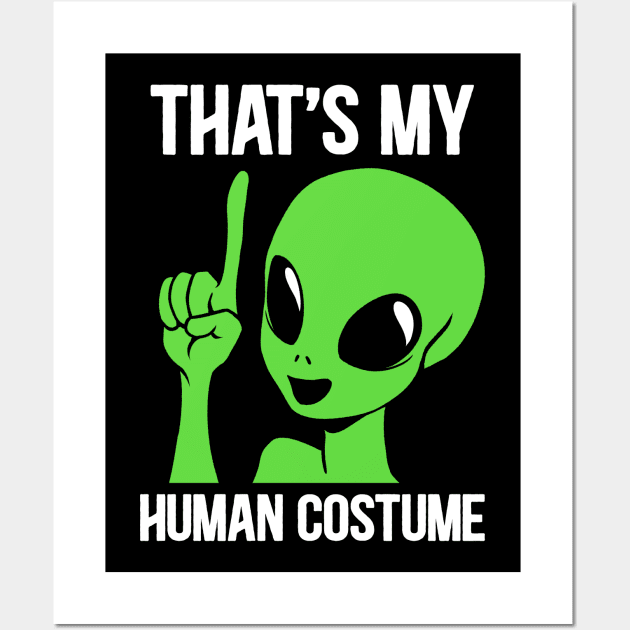 Alien Gray Human Costume by Tobe Fonseca Wall Art by Tobe_Fonseca